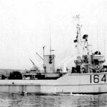 Remains of HMCS Chaleur (III) Being Removed in California