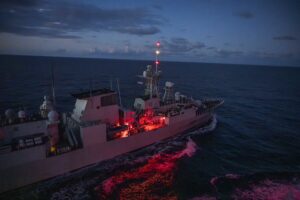 Combat Camera Photos From MV Asterix and HMCS Charlottetown