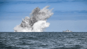 Canadian Ships Clear Historical Ordnance